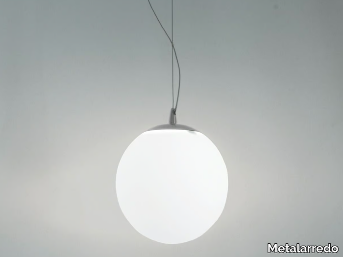 SAMOA - LED glass pendant lamp _ Metalarredo