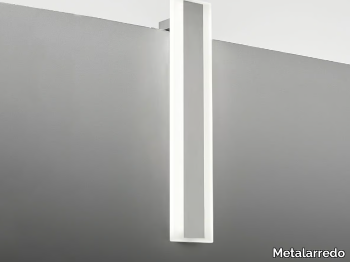 VECTOR - LED glass and aluminium Mirror lamp _ Metalarredo