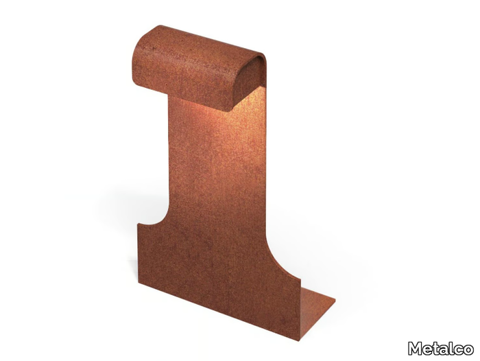 JARDIN - Outdoor Corten™ steplight _ Metalco