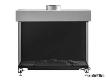 AVENUE MF 900-60 GHE 3S - 3-sided gas fireplace _ Metalfire