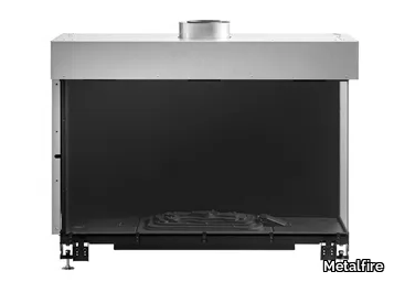 AVENUE MF 1050-60 GHE 2S - Corner gas fireplace _ Metalfire