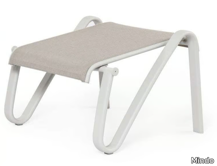 MINDO 105 - Rectangular Batyline® garden footstool _ Mindo