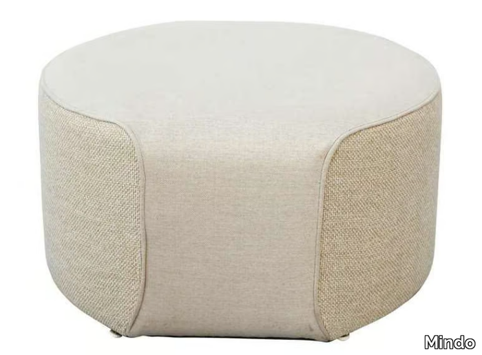 MINDO 108 - Round upholstered Sunbrella® pouf _ Mindo