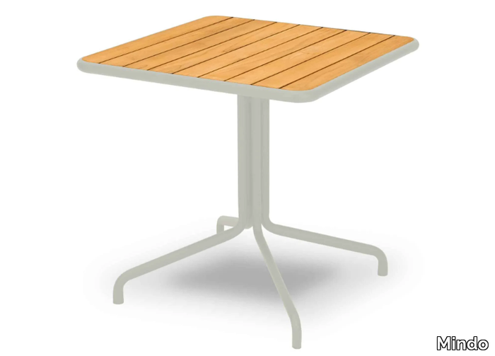 MINDO 101 - Square teak garden table _ Mindo