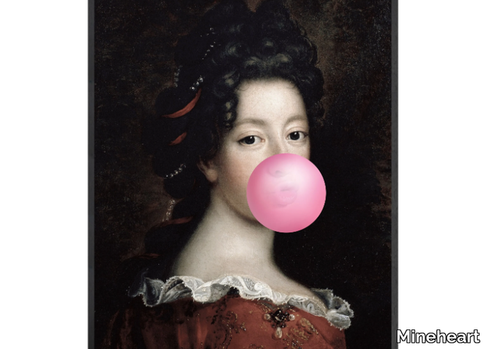 BUBBLEGUM #1 - Canvas print _ Mineheart