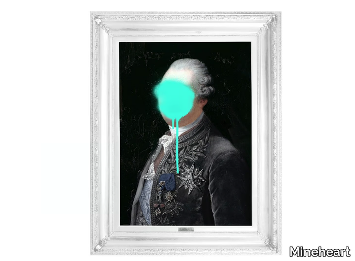 MONSIEUR MINT - Canvas print _ Mineheart