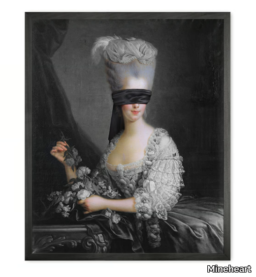 BLINDFOLD 2 - Canvas print _ Mineheart