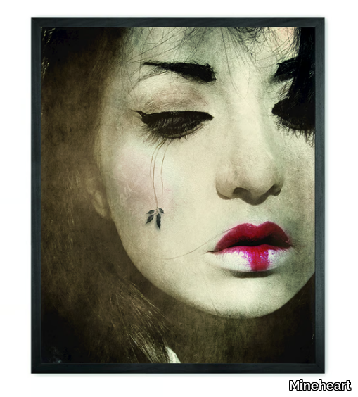 JAPANESE REPOSE PORTRAIT - Canvas print _ Mineheart