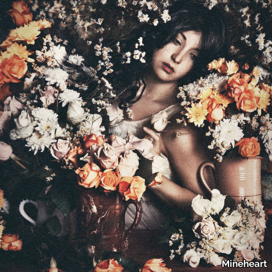 ROSE GARDEN - Polyamide rug _ Mineheart