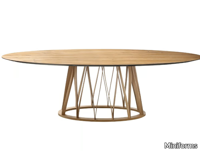 ACCO - Oval wooden table _ Miniforms