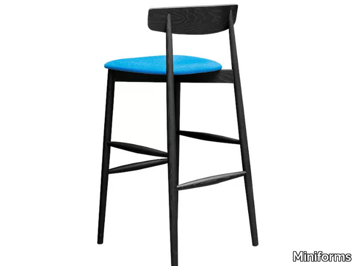 CLARETTA - High stool with footrest _ Miniforms