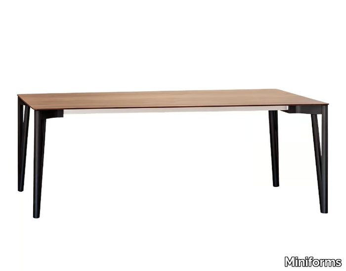 DECAPO - Extending rectangular dining table _ Miniforms