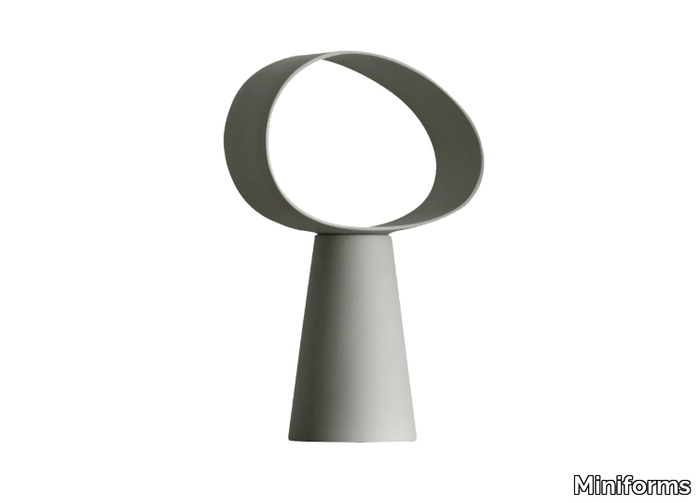 ECLIPSE - Ceramic table lamp _ Miniforms