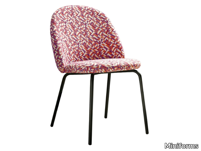 IOLA - Upholstered fabric chair _ Miniforms