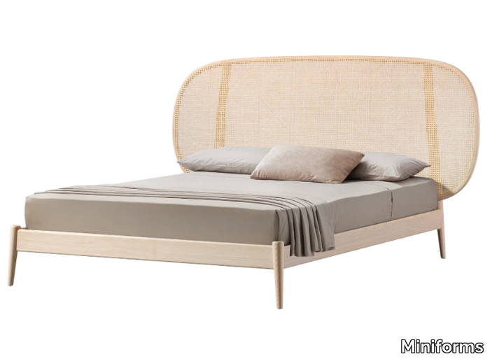 SHIKO WIEN - Vienna straw double bed _ Miniforms