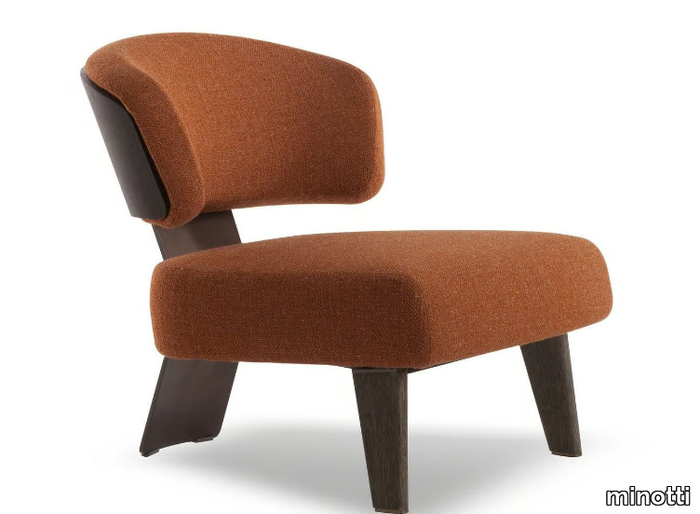 REEVES WOOD - Easy chair _ Minotti