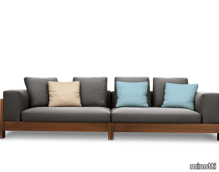 ALISON IROKO OUTDOOR - Outdoor sofa _ Minotti