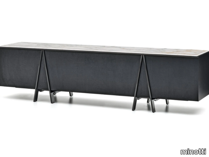 EASEL - Wooden sideboard _ Minotti