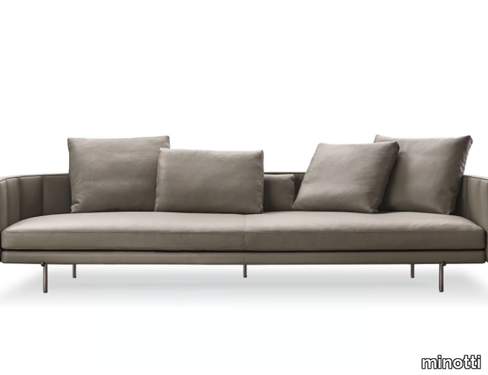 TORII - Leather sofa _ Minotti