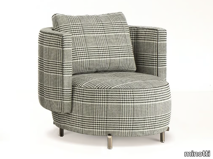 TORII BOLD - Fabric armchair _ Minotti