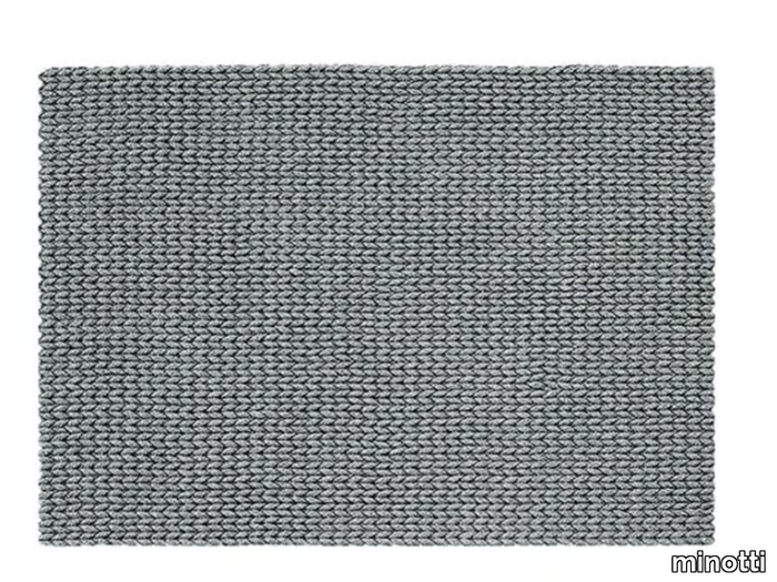 JERSEY - Rectangular outdoor rug in polypropylene _ Minotti