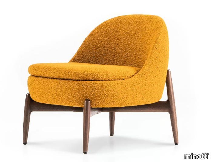 SENDAI - Fabric armchair _ Minotti