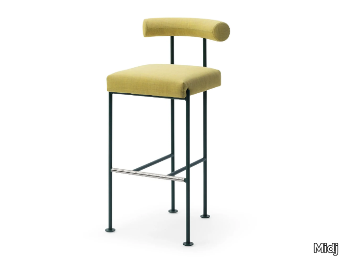 QUA-NDO H65/75 M TS - Upholstered high stool _ Midj