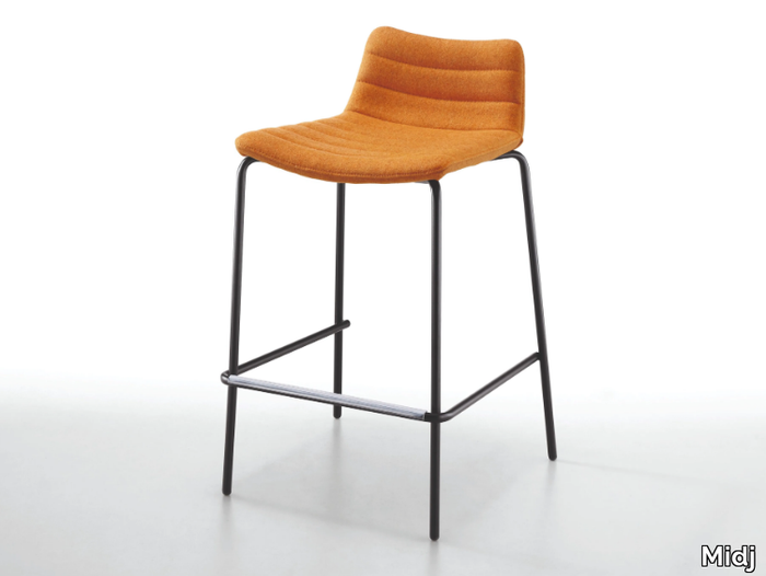 COVER - High upholstered barstool _ Midj