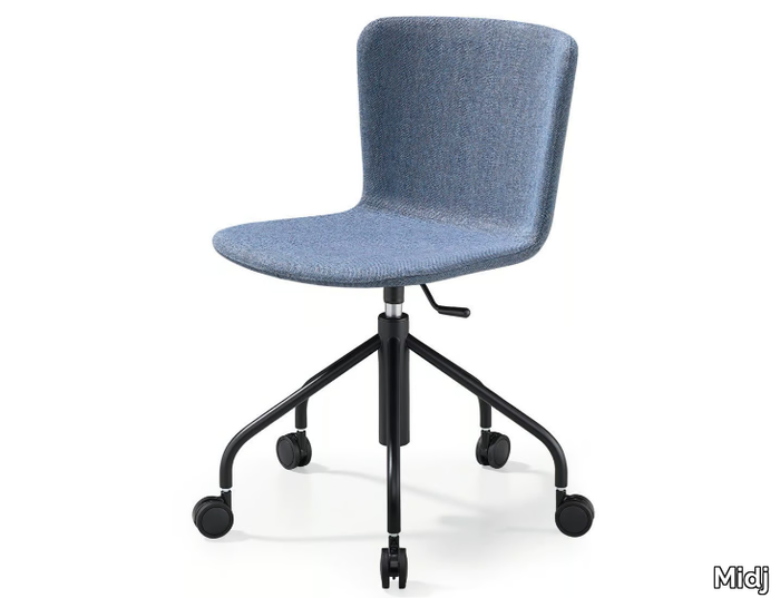 CALLA DS TS - Swivel fabric office chair with castors _ Midj