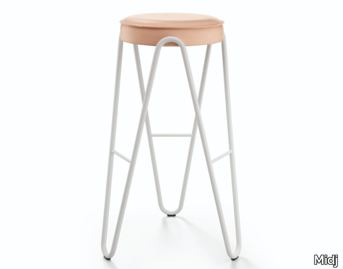 APELLE JUMP - Upholstered barstool _ Midj