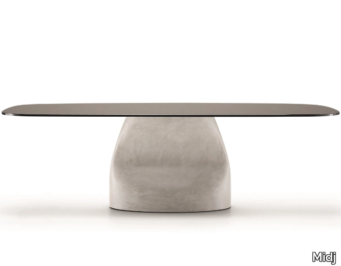 GRAN SASSO - Rectangular Baydur® table _ Midj