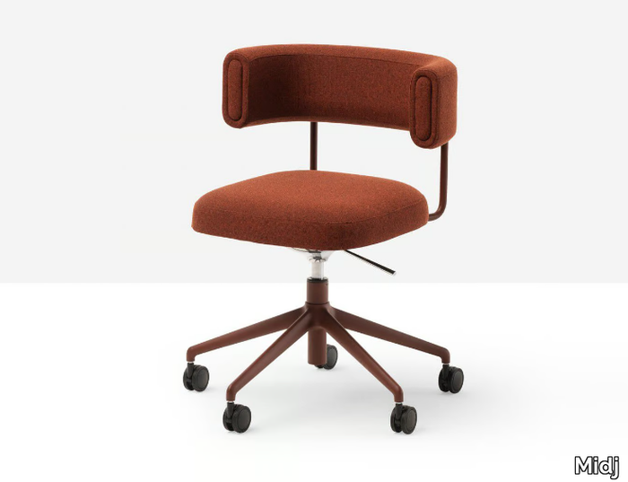 AMELIE DP TS - Office chair with castors with 5-Spoke base _ Midj