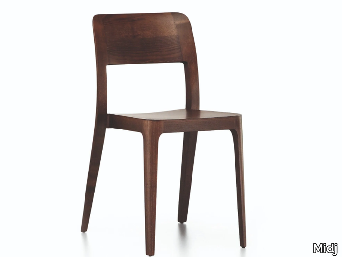 NENÈ LG - Stackable wooden chair _ Midj