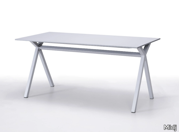 DAMA H73 - Rectangular metal writing desk _ Midj