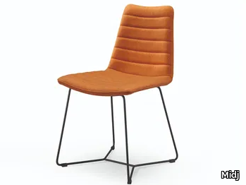 COVER T - Sled base upholstered chair _ Midj