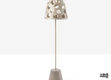 BOLLE - LED painted metal floor lamp _ Midj