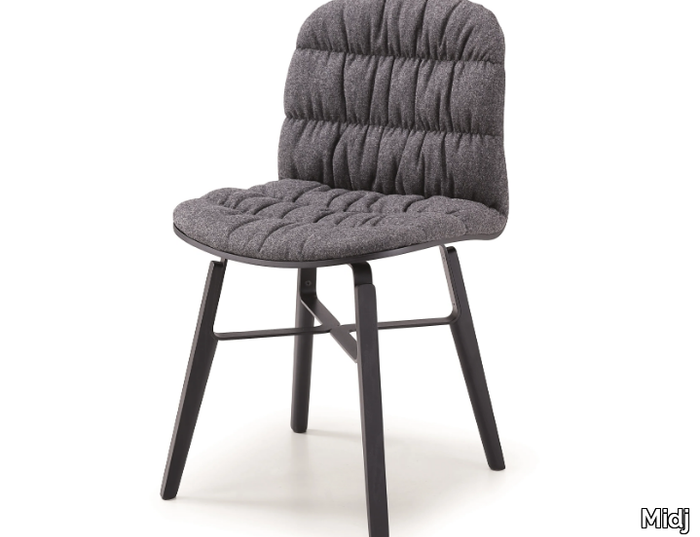 LIÙ S ML - Upholstered fabric chair _ Midj