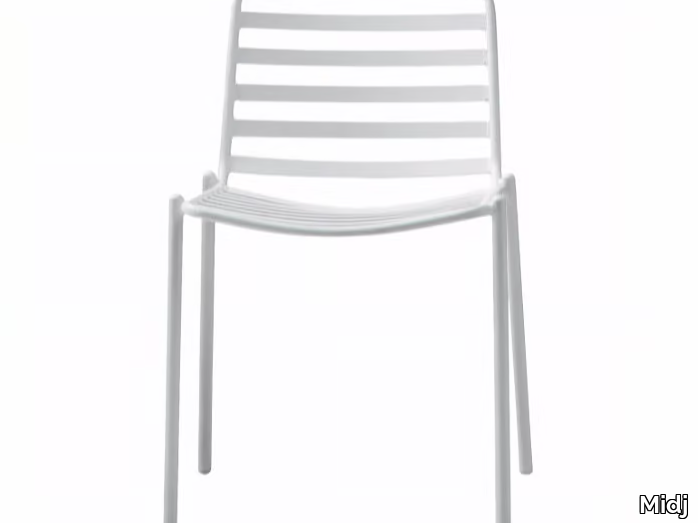 TRAMPOLIERE S OUT - Steel garden chair _ Midj