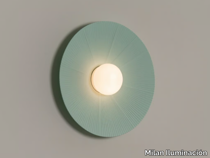ARTIC CIRCLE - LED fabric wall lamp _ Milan Iluminación