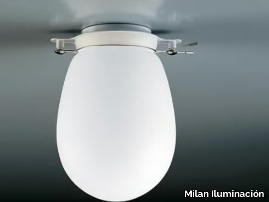 BAÑO 5857 - LED stainless steel ceiling light _ Milan Iluminación