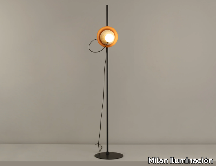 WIRE - Adjustable steel floor lamp _ Milan Iluminación