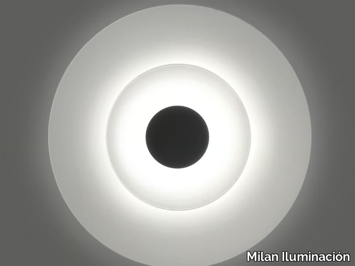 HALOS 6685 - LED satin glass wall lamp _ Milan Iluminación