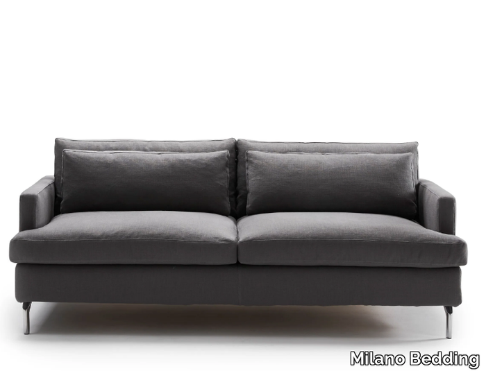 DAVE - 2 seater fabric sofa bed _ Milano Bedding