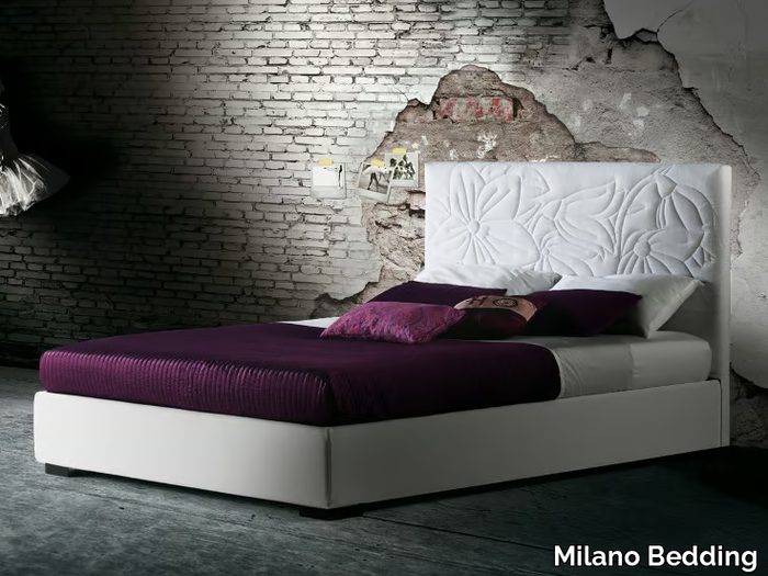 MAURITIUS - Double bed with high headboard _ Milano Bedding