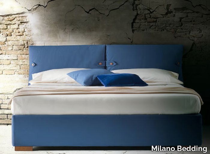 MARIANNE - Double bed with upholstered headboard _ Milano Bedding