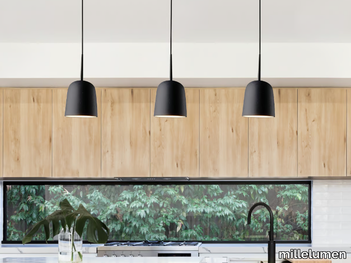 CLAVIO S - Ceramic pendant lamp _ millelumen