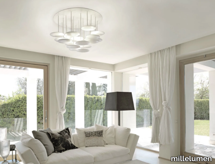 MILLELUMEN CIRCLES - LED aluminium ceiling lamp _ millelumen