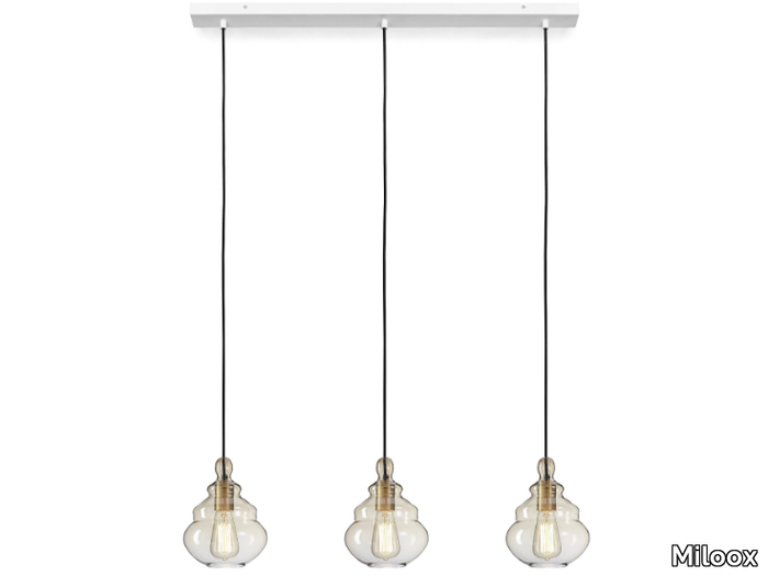 ADONE - Glass pendant lamp _ Miloox