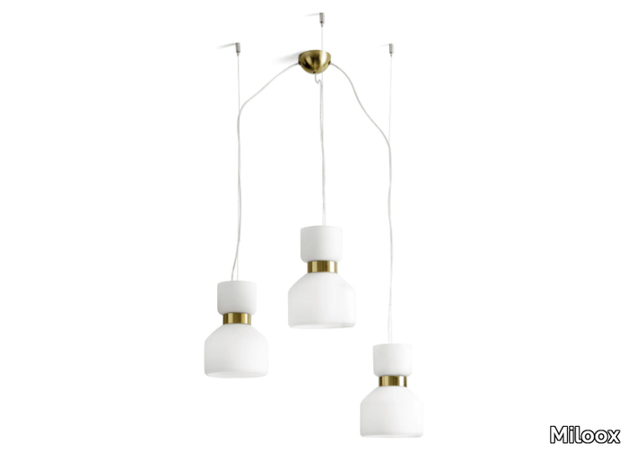 FIFTY - Glass pendant lamp _ Miloox