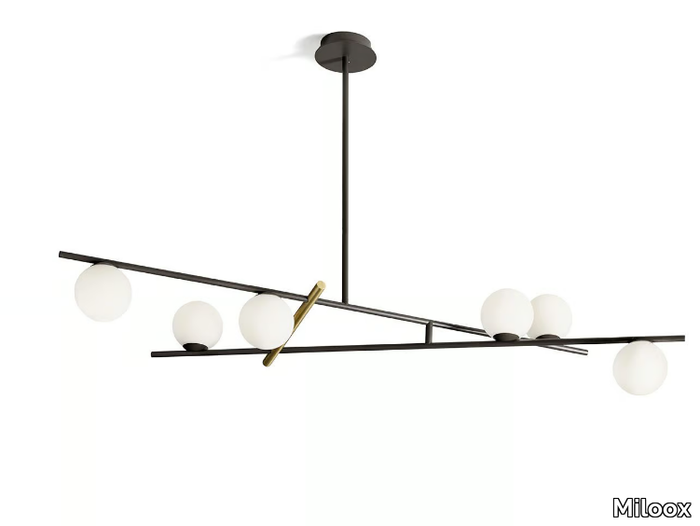 KIKA - LED metal ceiling lamp _ Miloox